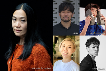 『さかさまの世界』出演者組写真