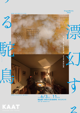 OrganWorks2023 『漂幻する駝鳥』チラシ画像