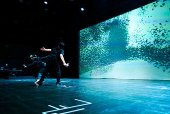 2023年 山田うん × 池上高志「Wild Wordless World」 ＜ワークインプログレス＞ 舞台写真