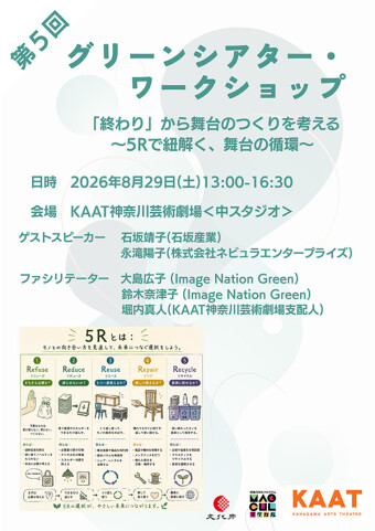 第5回グリーンシアターワークショップ　チラシ画像