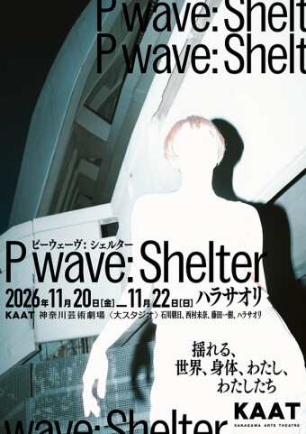 ハラサオリ『P wave: Shelter』メインビジュアル画像